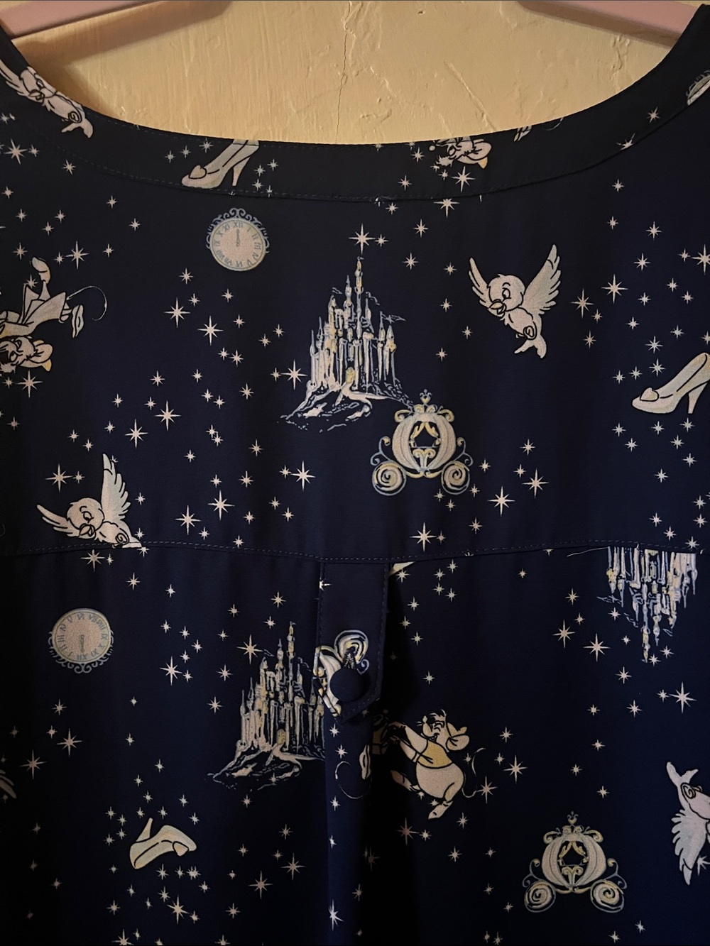 TORID Disney Princess Cinderella blouse half-sleeve lightweight - Picture 4 of 6